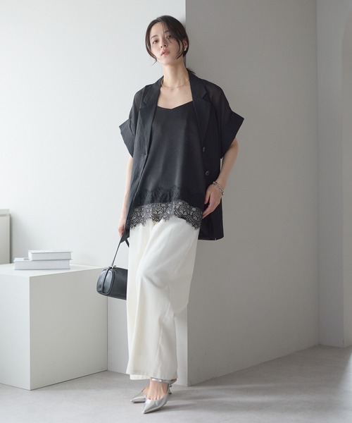 model：161cm 着用サイズ：FREE