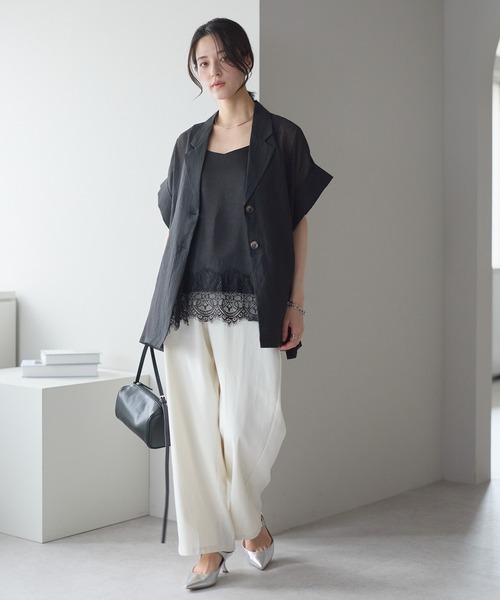 model：161cm 着用サイズ：FREE