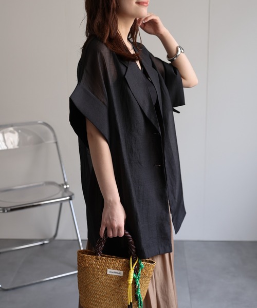 model：156cm　着用サイズ：FREE