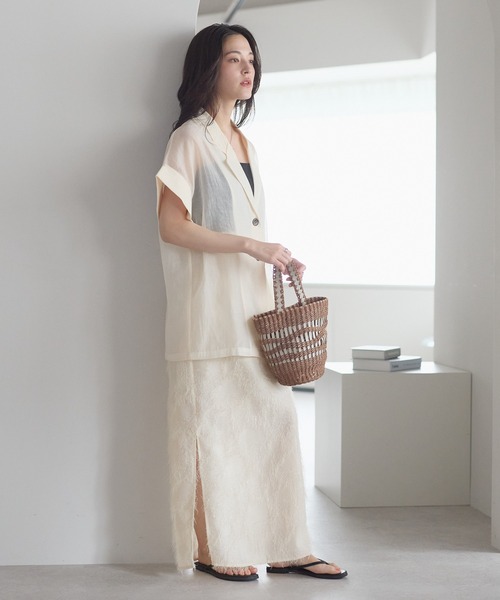 model：161cm 着用サイズ：FREE