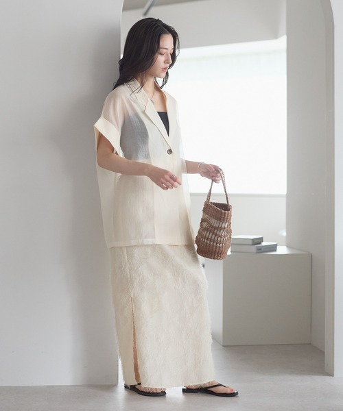 model：161cm 着用サイズ：FREE