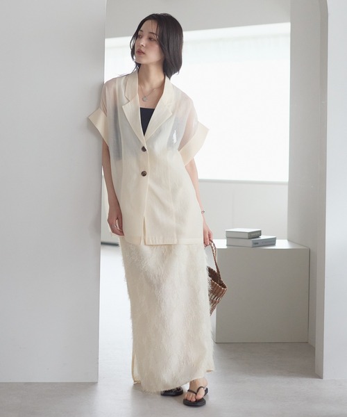 model：161cm 着用サイズ：FREE