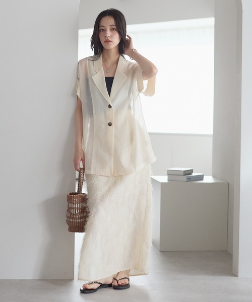 model：161cm 着用サイズ：FREE