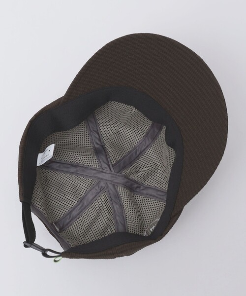 SHIPS（シップス）の「【SHIPS別注】halo commodity: SEERSUCKER CAP（キャップ・メンズ・グレー/ブラック/ブラウン・ONE SIZE）」の7枚目の写真