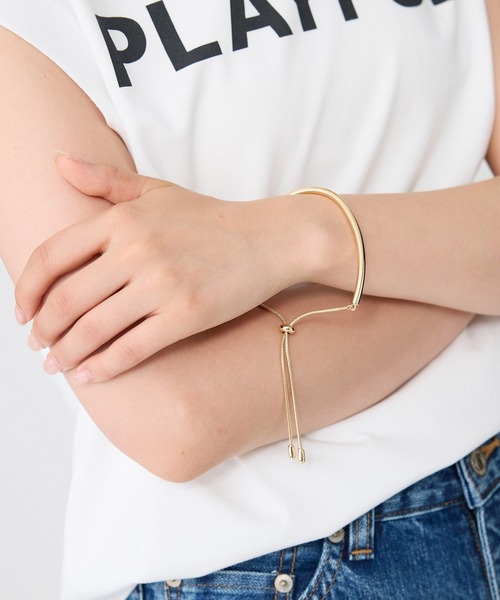 BABYLONE（バビロン）の「アンクブレス（ブレスレット・レディース・ブラウン系その他/シルバーグレー・FREE）」の14枚目の写真