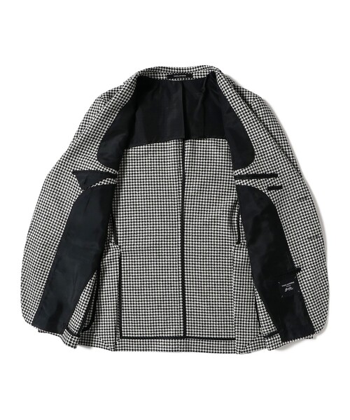 TAGLIATORE(タリアトーレ)の「【別注】TAGLIATORE / COSTA AZZURRA ウール ハウンドトゥース ジャケット(テーラードジャケット・メンズ・ブラック・54/50/42)」の5枚目の写真
