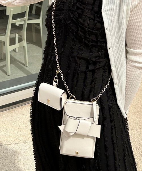 FRAY I.D USAGI ONLINE限定 ルエル リボンマルチショルダー USAGI ONLINE限定】【ルエル】リボンマルチショルダー