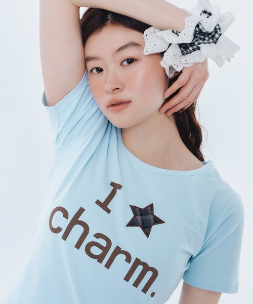 illit モカ ファンコン ファンミ fc 限定 Tシャツ トレカ 2枚セット 日本限定】I LOVE TEE / アイラブTEE（Tシャツ/カットソー