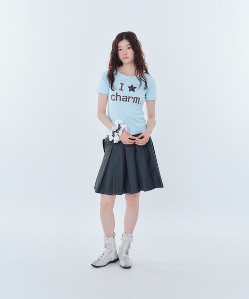 FCMM(エフシーエムエム)の「【日本限定】I LOVE TEE / アイラブTEE(Tシャツ/カットソー・レディース・オフホワイト/ライトブルー/ブラック/チャコールグレー/ネイビー・SMALL/MEDIUM)」の11枚目の写真