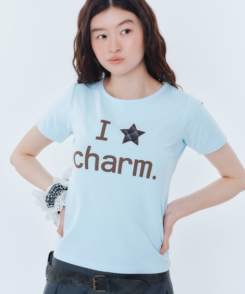 FCMM(エフシーエムエム)の「【日本限定】I LOVE TEE / アイラブTEE(Tシャツ/カットソー・レディース・オフホワイト/ライトブルー/ブラック/チャコールグレー/ネイビー・SMALL/MEDIUM)」の12枚目の写真