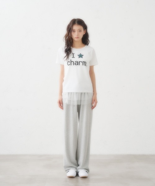 FCMM(エフシーエムエム)の「【日本限定】I LOVE TEE / アイラブTEE(Tシャツ/カットソー・レディース・オフホワイト/ライトブルー/ブラック/チャコールグレー/ネイビー・SMALL/MEDIUM)」の15枚目の写真