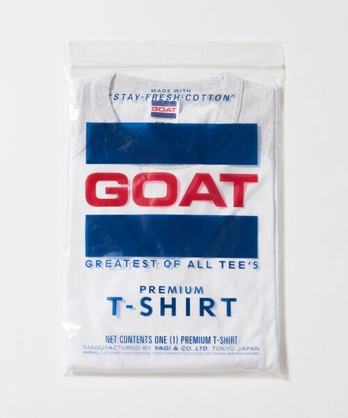 GOAT＞ベースボール 8分袖 Tシャツ（Tシャツ/カットソー