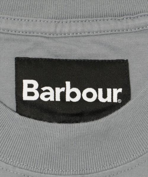 Barbour（バブアー）の「Barbour　walton embroidered os t-shirts（Tシャツ/カットソー・メンズ・ホワイト/ライトブルー・38/42/40）」の7枚目の写真