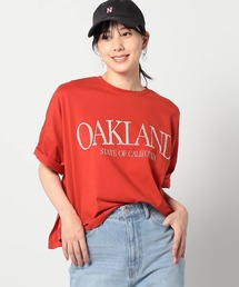 ワイドシルエットBIGロゴTシャツ