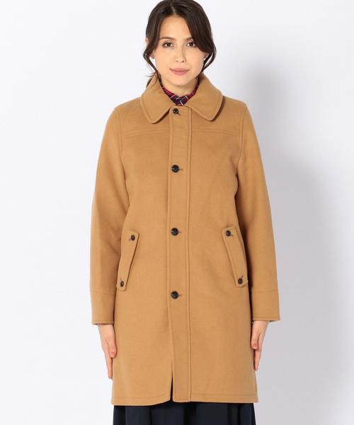 coen(コーエン)の「メルトンロングコート◆(その他アウター・レディース・ダークグレー/ベージュ・LARGE/MEDIUM)」の14枚目の写真