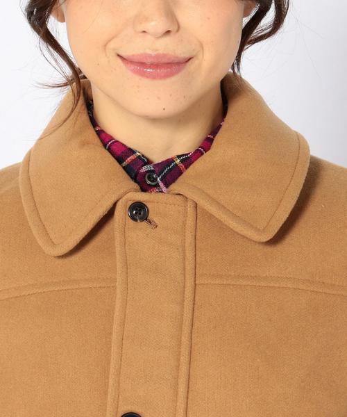 coen(コーエン)の「メルトンロングコート◆(その他アウター・レディース・ダークグレー/ベージュ・LARGE/MEDIUM)」の17枚目の写真