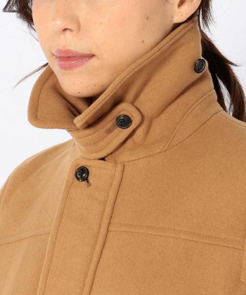 coen(コーエン)の「メルトンロングコート◆(その他アウター・レディース・ダークグレー/ベージュ・LARGE/MEDIUM)」の10枚目の写真