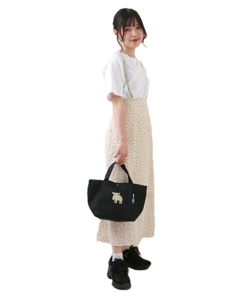 moz(モズ)の「moz karuiiトート M(トートバッグ・レディース・ブラック/カーキ/ベージュ/グレー・FREE)」の7枚目の写真