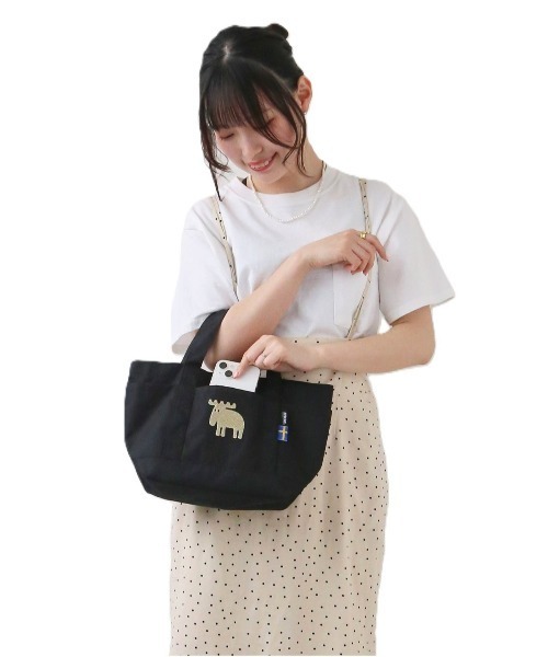 moz(モズ)の「moz karuiiトート M(トートバッグ・レディース・ブラック/カーキ/ベージュ/グレー・FREE)」の8枚目の写真