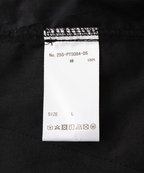 DANKE SCHON（ダンケシェーン）の「DankeSchon/ダンケシェーン/PAPERCOATING CARGO SHORTS（カーゴパンツ・メンズ・ブラック・L/M/S）」の5枚目の写真