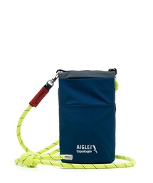 AIGLE（エーグル）の「撥水 Topologie トポロジー(R) Phone Sacoche フォンサコッシュ ショルダーミニポーチ / ストラップ付き（ショルダーバッグ）」