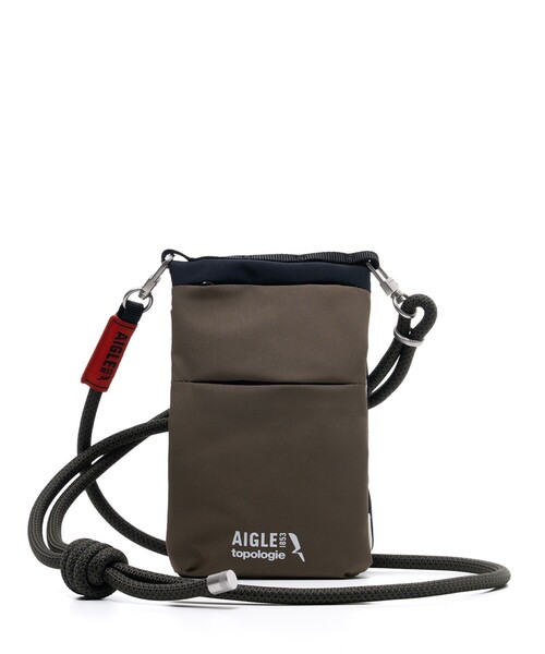 topologie フォンサコッシュ 黒 ストラップ付き Utility Phone Sacoche (ユーティリティ フォン サコッシュ