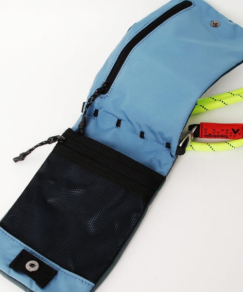 AIGLE(エーグル)の「撥水 Topologie トポロジー(R) Phone Sacoche フォンサコッシュ ショルダーミニポーチ / ストラップ付き(ショルダーバッグ・レディース・ブルー/カーキ/ピンク・FREE)」の15枚目の写真