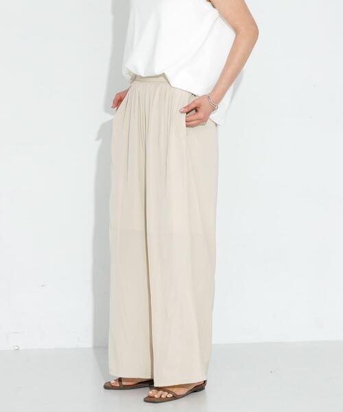 URBAN RESEARCH Sonny Label(アーバンリサーチサニーレーベル)の「ビンテージワッシャーイージーパンツ(その他パンツ・レディース・ベージュ/ダークブラウン/グレー・36/38)」の5枚目の写真