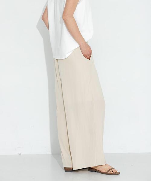 URBAN RESEARCH Sonny Label(アーバンリサーチサニーレーベル)の「ビンテージワッシャーイージーパンツ(その他パンツ・レディース・ベージュ/ダークブラウン/グレー・36/38)」の6枚目の写真