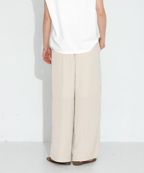 URBAN RESEARCH Sonny Label(アーバンリサーチサニーレーベル)の「ビンテージワッシャーイージーパンツ(その他パンツ・レディース・ベージュ/ダークブラウン/グレー・36/38)」の7枚目の写真