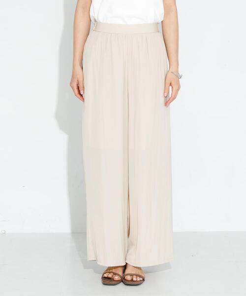 URBAN RESEARCH Sonny Label(アーバンリサーチサニーレーベル)の「ビンテージワッシャーイージーパンツ(その他パンツ・レディース・ベージュ/ダークブラウン/グレー・36/38)」の11枚目の写真