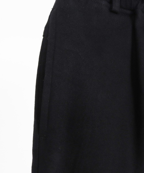 CAMBIO（カンビオ）の「mp13788- Bonded Fleece Backing Twill One Side Cargo Tight Fit Pants タイトフィットパンツ（カーゴパンツ・メンズ・ブラック・S/M/L）」の17枚目の写真