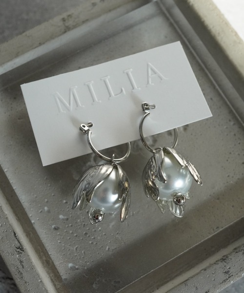 CERCA（チェルカ）の「MILIA/パールピアス（ピアス（両耳用）・レディース・A/B/C・FREE）」の9枚目の写真