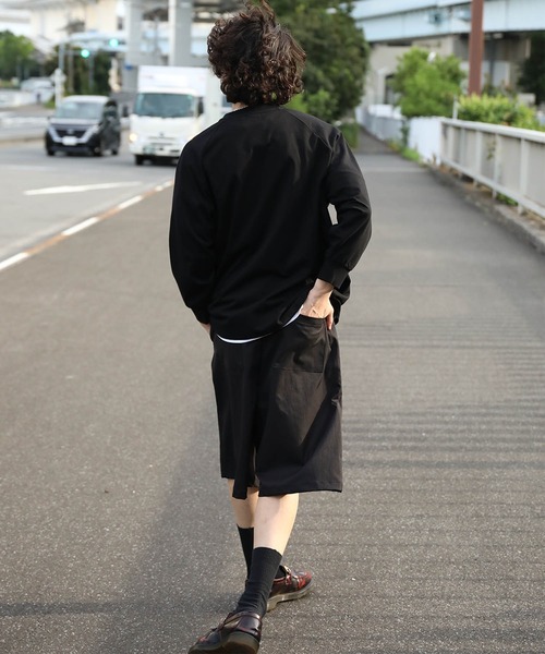 HOOK(フック)の「HOOK -original- フリンジデザイン英字刺繍ロンTEE(Tシャツ/カットソー・メンズ・ライトグレー/ブラック・MEDIUM/LARGE/X-LARGE)」の21枚目の写真