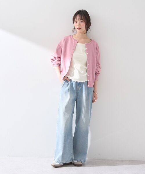 セール】パールストラップキャミソール（キャミソール）｜earth