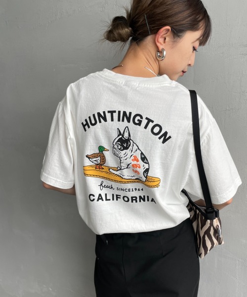 Tシャツ・カットソー      Jeans Premium Embroidere THE ENDLESS SUMMER/エンドレスサマー] 別注 BUHI HUNTINGTON