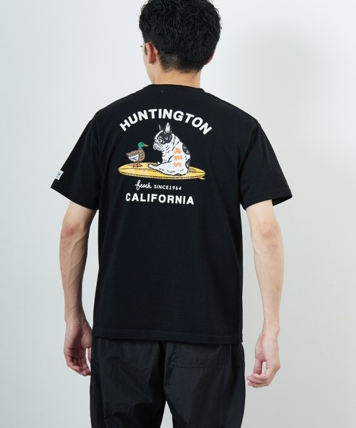 tシャツ 「THE ENDLESS SUMMER/エンドレスサマー」 別注 BUHI HUNTINGTON バッグプリントTシャツ レディース メンズ The Endless Summer tシャツ 「THE ENDLESS SUMMER/エンドレス