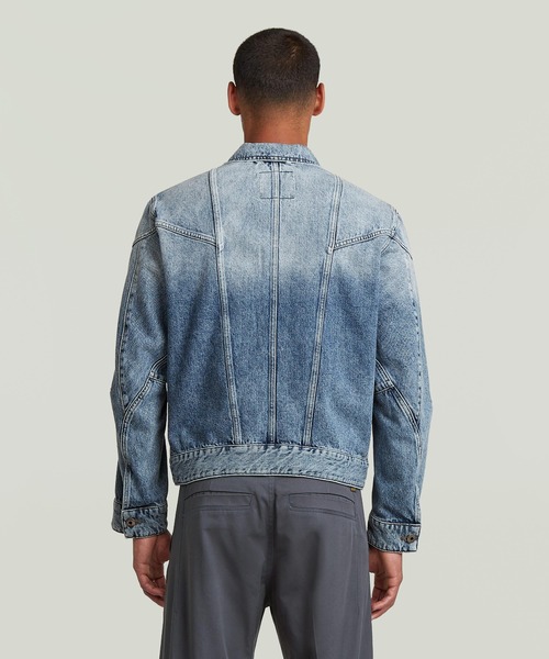 Kitoh 3D Jacket/立体裁断シームディテールデニムジャケット（デニム