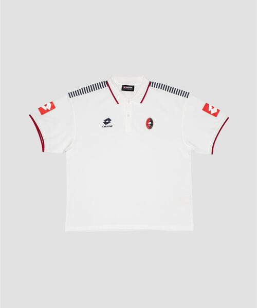 LOTTO(ロット)の「LOTTO DESIGN POLO SHIRTS(ポロシャツ・メンズ・ホワイト/ブラック・LARGE/MEDIUM/X-LARGE)」の3枚目の写真