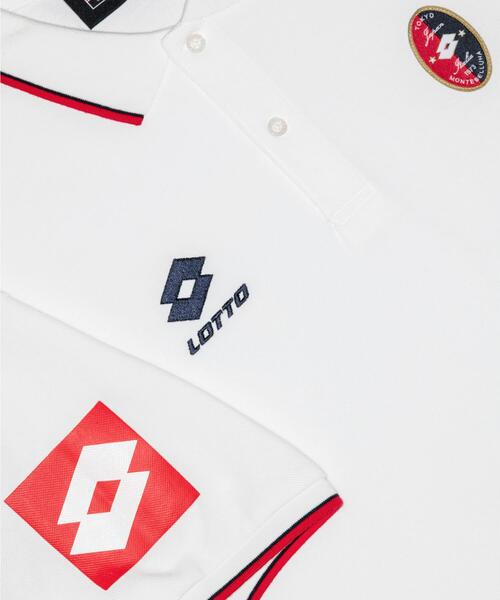 LOTTO(ロット)の「LOTTO DESIGN POLO SHIRTS(ポロシャツ・メンズ・ホワイト/ブラック・LARGE/MEDIUM/X-LARGE)」の5枚目の写真
