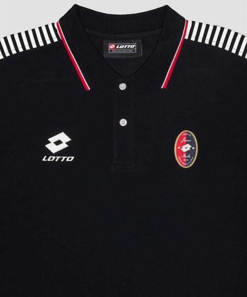 LOTTO(ロット)の「LOTTO DESIGN POLO SHIRTS(ポロシャツ・メンズ・ホワイト/ブラック・LARGE/MEDIUM/X-LARGE)」の8枚目の写真