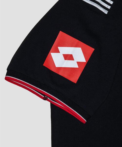 LOTTO(ロット)の「LOTTO DESIGN POLO SHIRTS(ポロシャツ・メンズ・ホワイト/ブラック・LARGE/MEDIUM/X-LARGE)」の10枚目の写真