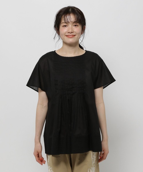 nagonstans バルーンシャツ　(ブラック) shirts and blouses|någonstans official online store｜ナゴ