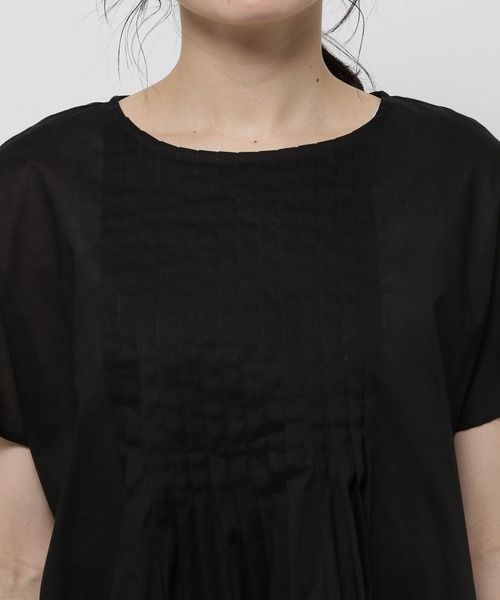 niko and...(ニコアンド)の「ピンタックベーシックブラウス(シャツ/ブラウス・レディース・オフホワイト/ブラック/ブルー・FREE)」の20枚目の写真