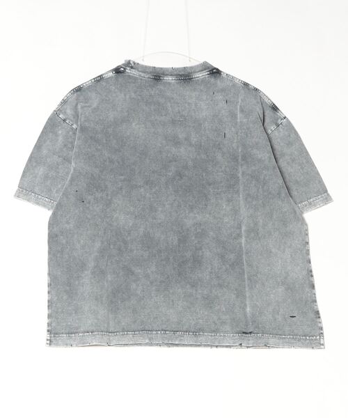 Maison MIHARA YASUHIRO(メゾンミハラヤスヒロ)の「Bleached T-shirt(Tシャツ/カットソー・レディース・グレー/ブラック・36/38)」の8枚目の写真