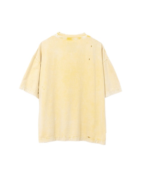 Maison MIHARA YASUHIRO(メゾンミハラヤスヒロ)の「Bleached T-shirt(Tシャツ/カットソー・レディース・グレー/ブラック・36/38)」の10枚目の写真