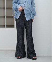 ラメカットフレアパンツ