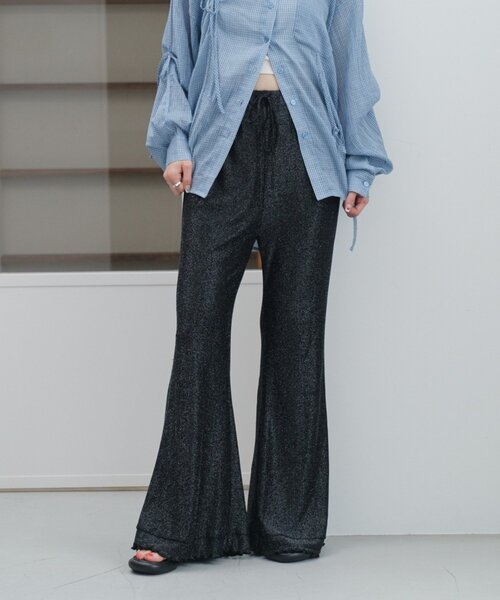 ラメカットフレアパンツ（その他パンツ）｜Kastane（カスタネ）の
