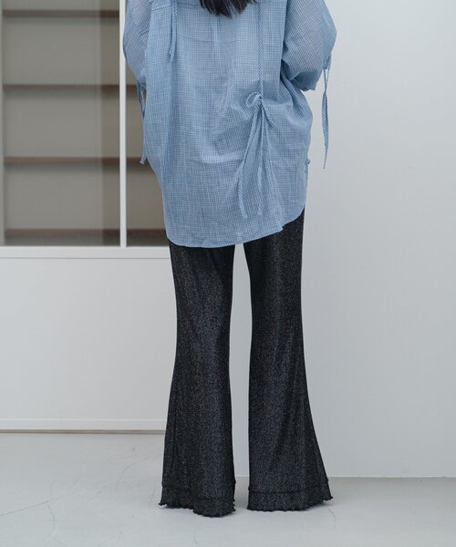 ラメカットフレアパンツ（その他パンツ）｜Kastane（カスタネ）の