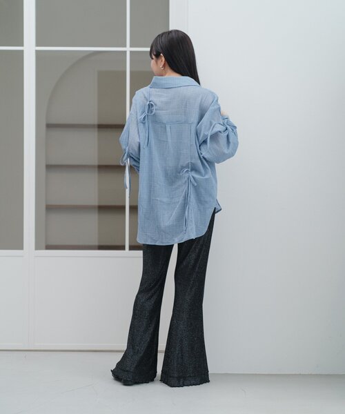 ラメカットフレアパンツ（その他パンツ）｜Kastane（カスタネ）の